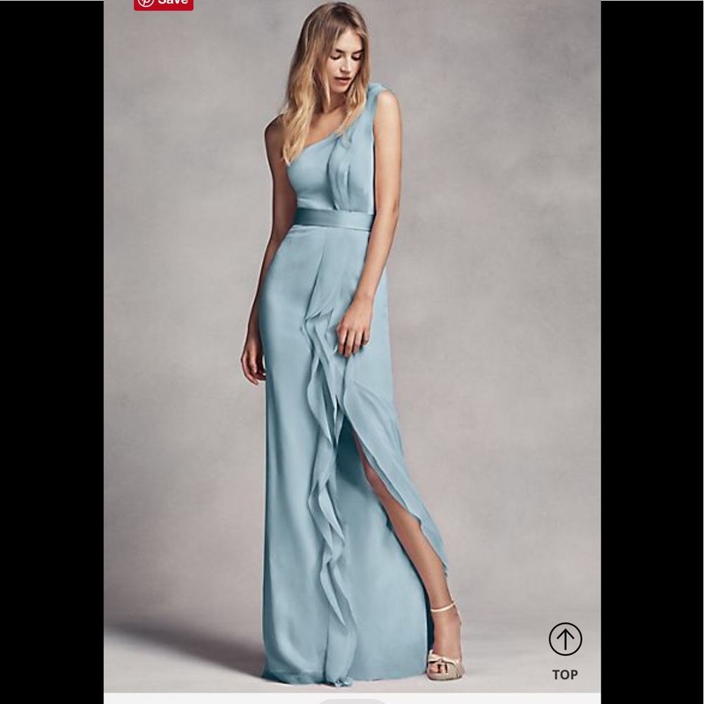 White by Vera Wang Bridesmaid Dress/Evening Gown